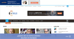 Desktop Screenshot of emprendedoresnews.com
